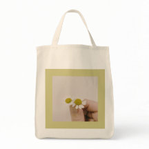 „Finger-Daisy – Weiche botanische Tasche“