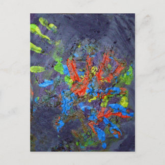 Finger Fun Postkarte
