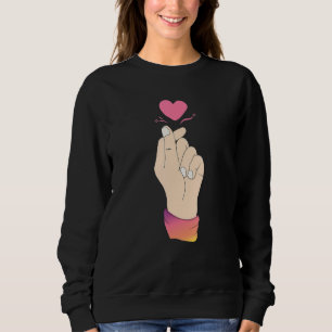 Finger Heart K-Pop Shirt Koreanischer KPop-Werbear