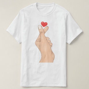 Finger Herz Hand T-Shirt