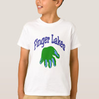 Finger Lake Cartoon