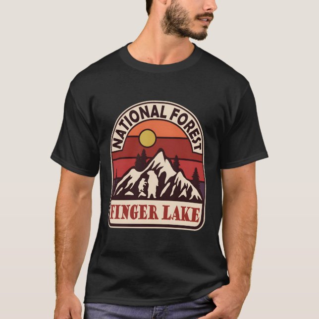 Finger Lake National Forest � Geheimnisse der Wild T-Shirt (Vorderseite)