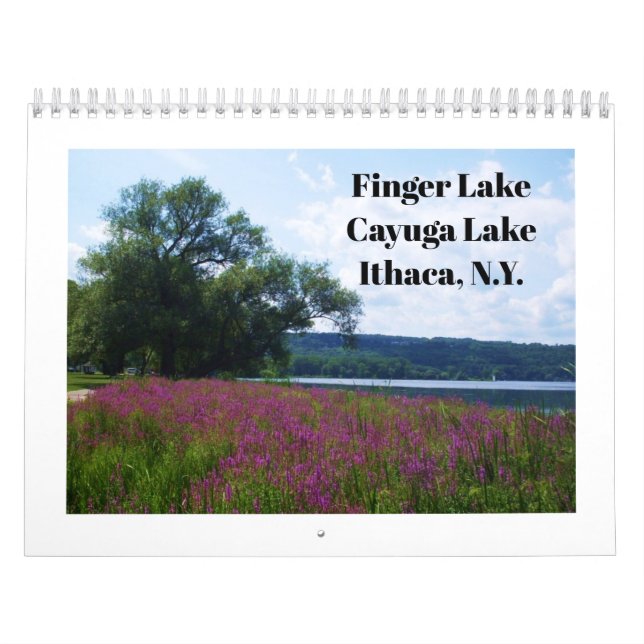 FINGER LAKES CAYUGA LAKE ITHACA Kalender (Titelbild)