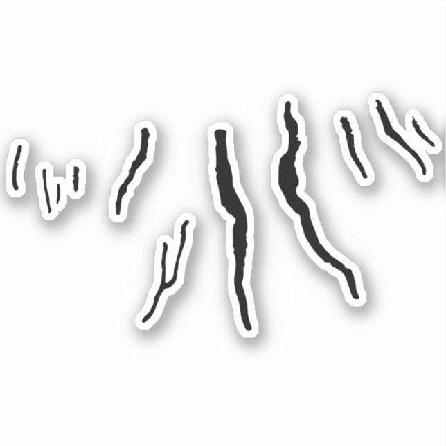 Finger Lakes Custom Cut Vinyl Sticker (Vorderseite)