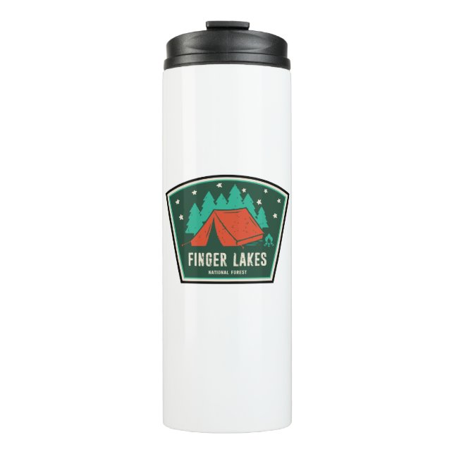 Finger Lakes National Forest Camping Thermosbecher (Vorderseite)