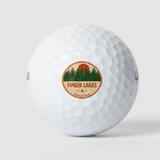Finger Lakes National Forest Golfball (Vorderseite)
