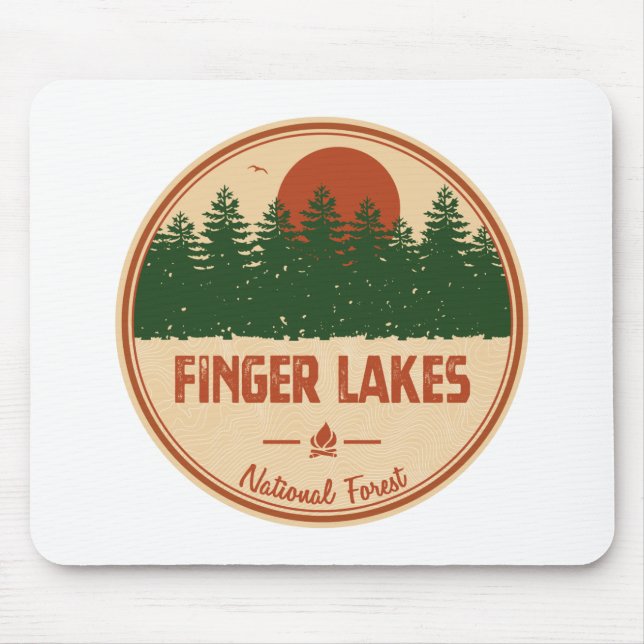 Finger Lakes National Forest Mousepad (Vorne)