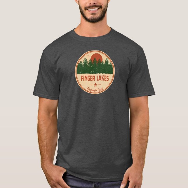 Finger Lakes National Forest T-Shirt (Vorderseite)