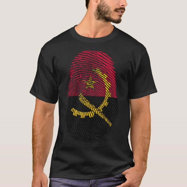 Finger Print - Angola T-Shirt (Vorderseite)