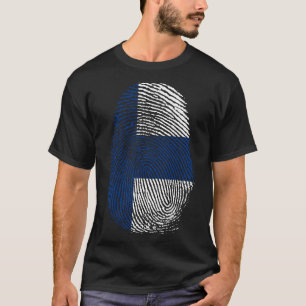 Finger Print - Finnland   Suomi T-Shirt