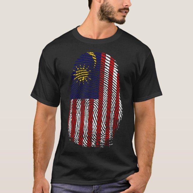 Finger Print - Malaysia T-Shirt (Vorderseite)