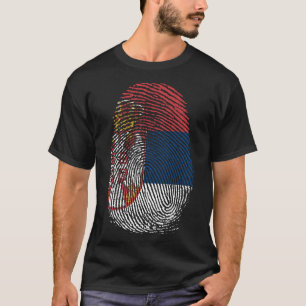 Finger Print - Serbien T-Shirt