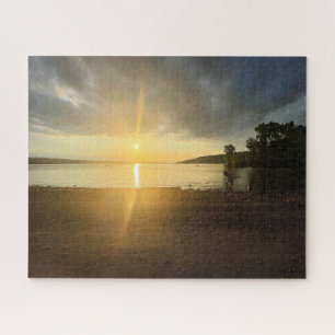 FINGER SEEN CAYUGA LAKE JIGSAW PUZZLE