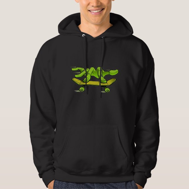 Finger-Skate Hoodie (Vorderseite)