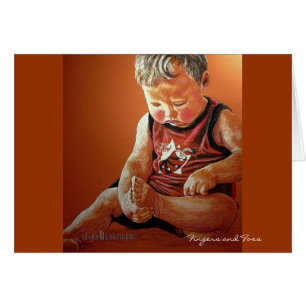 Finger-und Zehe-Karte