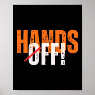 Finger weg! Anti-Trump  Poster