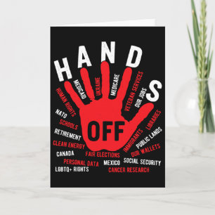 Finger weg von Medicaid Medicare Social Security T Karte
