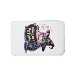 Finger weg von meinem Trank, Kawaii Halloween Hexe Badematte