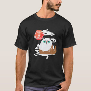 Finger weg von meinen Drüsen Lustiges Katzenkunstw T-Shirt