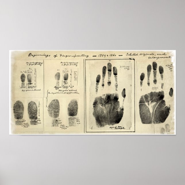 FINGERABDRUCK 1859 POSTER (Vorne)