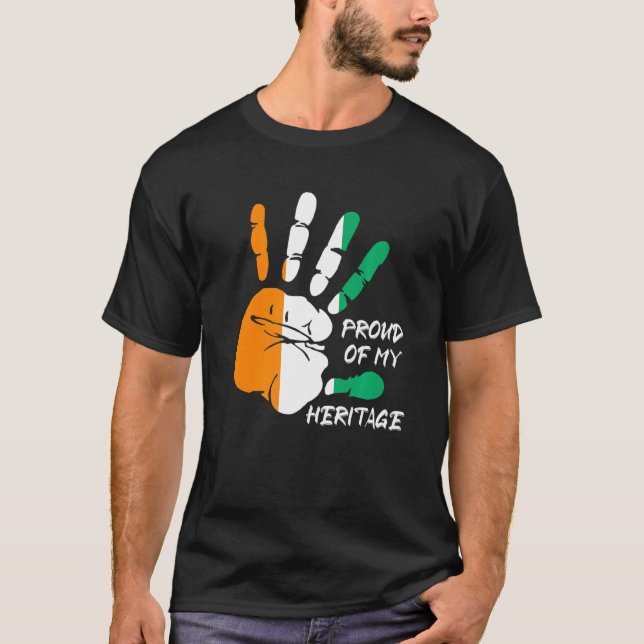 Fingerabdruck an der Elfenbeinküste Afrika T-Shirt (Vorderseite)