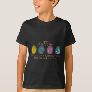 Fingerabdruck Autismus Jeder Abdruck erzählt eine T-Shirt