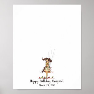 Fingerabdruck‑Gästebuch zum Poster