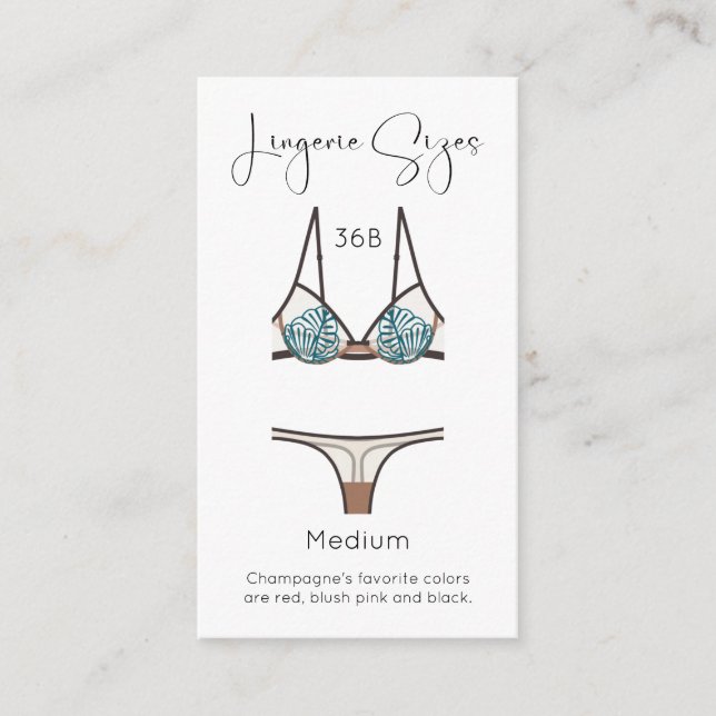 Fingerabdruck-Größe Moderne Brautparty-Einsteckkar Begleitkarte (Vorderseite)