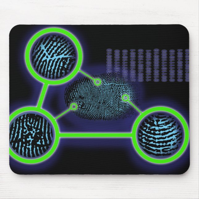 Fingerabdruck-Identifikation Mousepad (Vorne)