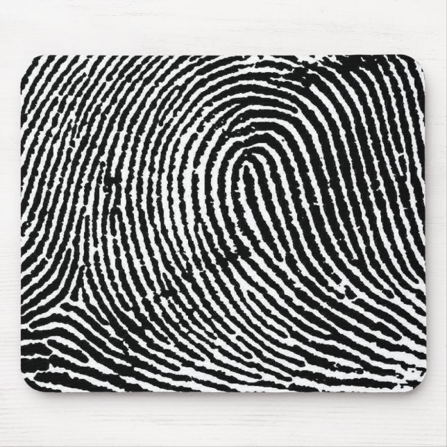 Fingerabdruck Mousepad (Vorne)