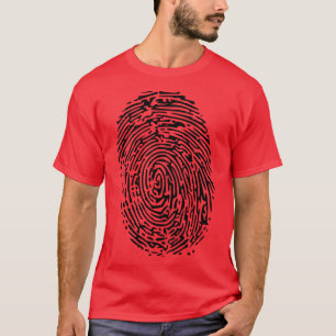 Fingerabdruck-T - Shirt