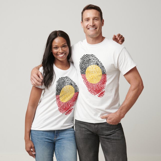 Fingerabdrücke aus Australien T-Shirt (Unisex)