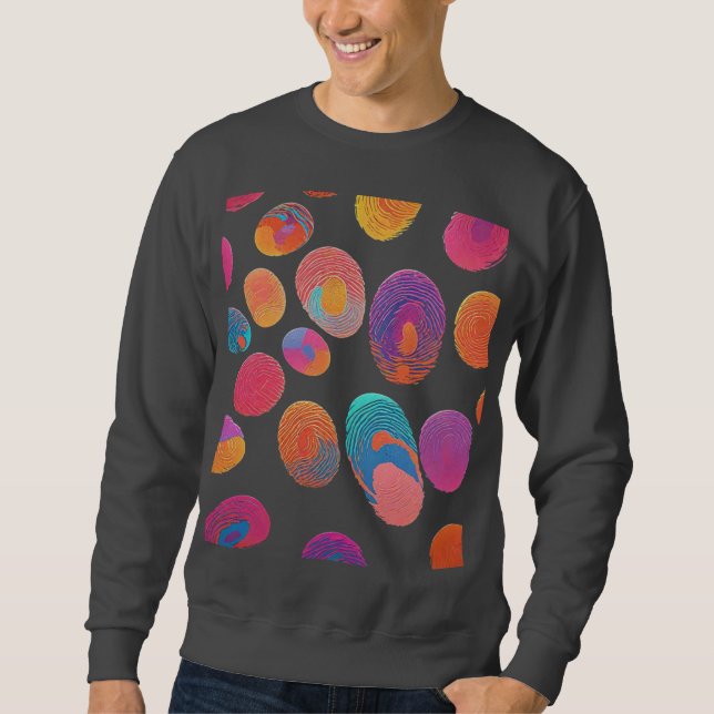 Fingerabdrücke Sweatshirt (Vorderseite)