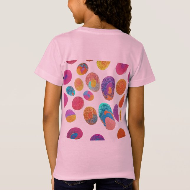 Fingerabdrücke T-Shirt (Rückseite)