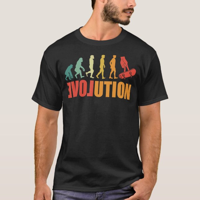 Fingerboard-Evolution Finger Skateboarding Fingerb T-Shirt (Vorderseite)
