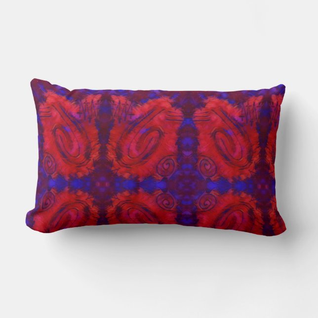 Fingermalerei - Kriminalszene Lendenkissen (Vorderseite)