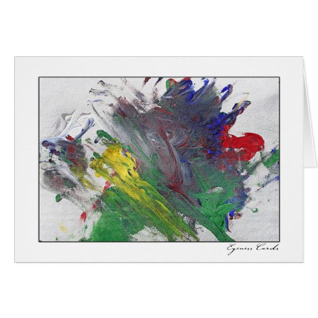 Fingermalerei zwei (Vorderseite (Horizontal))