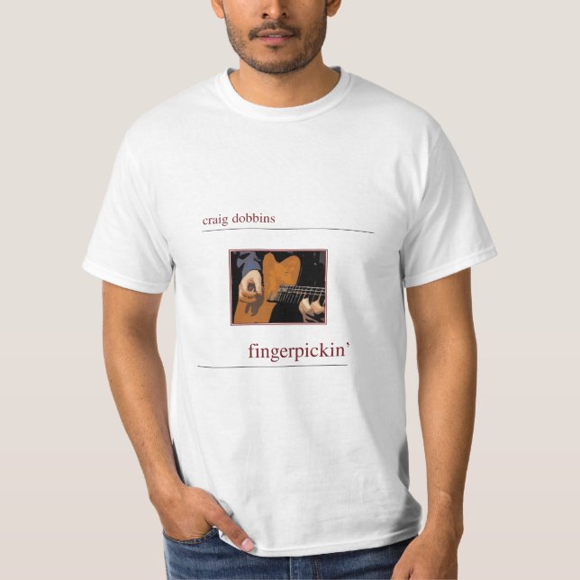 Fingerpickin T-Shirt (Vorderseite)