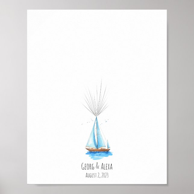 Fingerprint Gästebuch (Vorne)