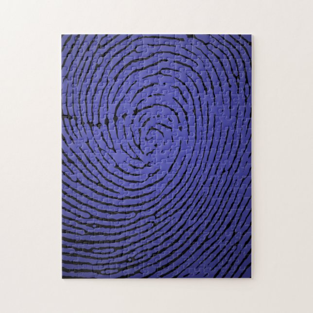 Fingerprint Grafik Puzzle (Vertikal)