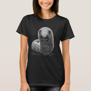 Fingerprint-Stil - Mama des Wurm-Vaters T-Shirt