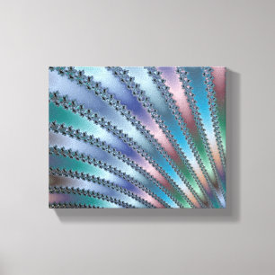 Fingers Fraktal Art Leinwanddruck