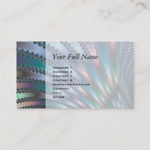 Fingers Fraktal Art Visitenkarte