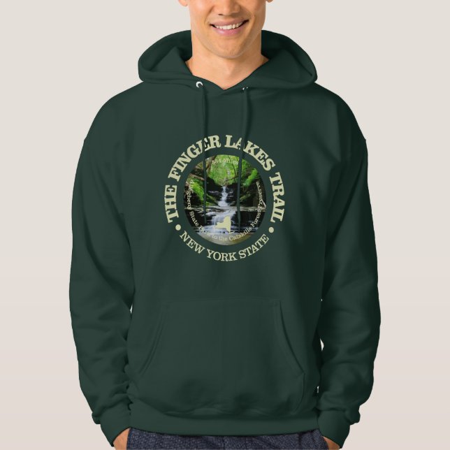 Fingers Lakes Trail Hoodie (Vorderseite)