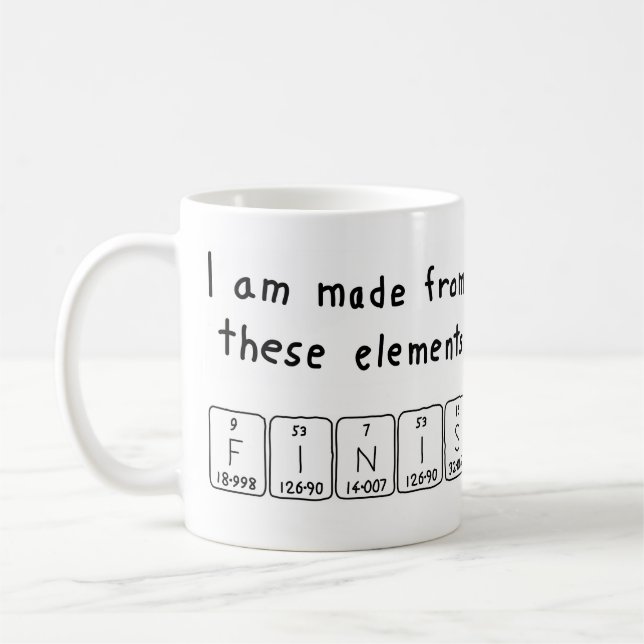 Finis Periodenname Tasse (Links)