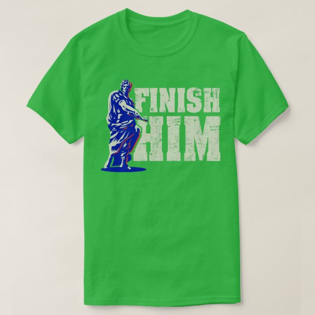 Finish ihn T-Shirt (Design vorne)