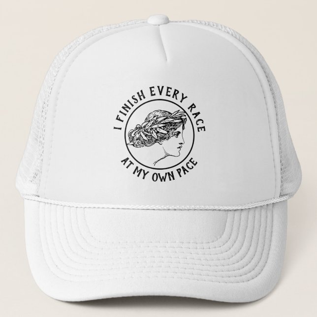 Finish Pace Trucker Hat Truckerkappe (Vorderseite)