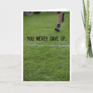 Finishlinecard Karte