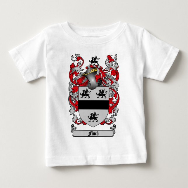 FINK-FAMILIENWAPPEN - FINK-WAPPEN BABY T-SHIRT (Vorderseite)