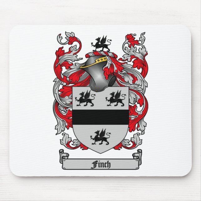 FINK-FAMILIENWAPPEN - FINK-WAPPEN MOUSEPAD (Vorne)